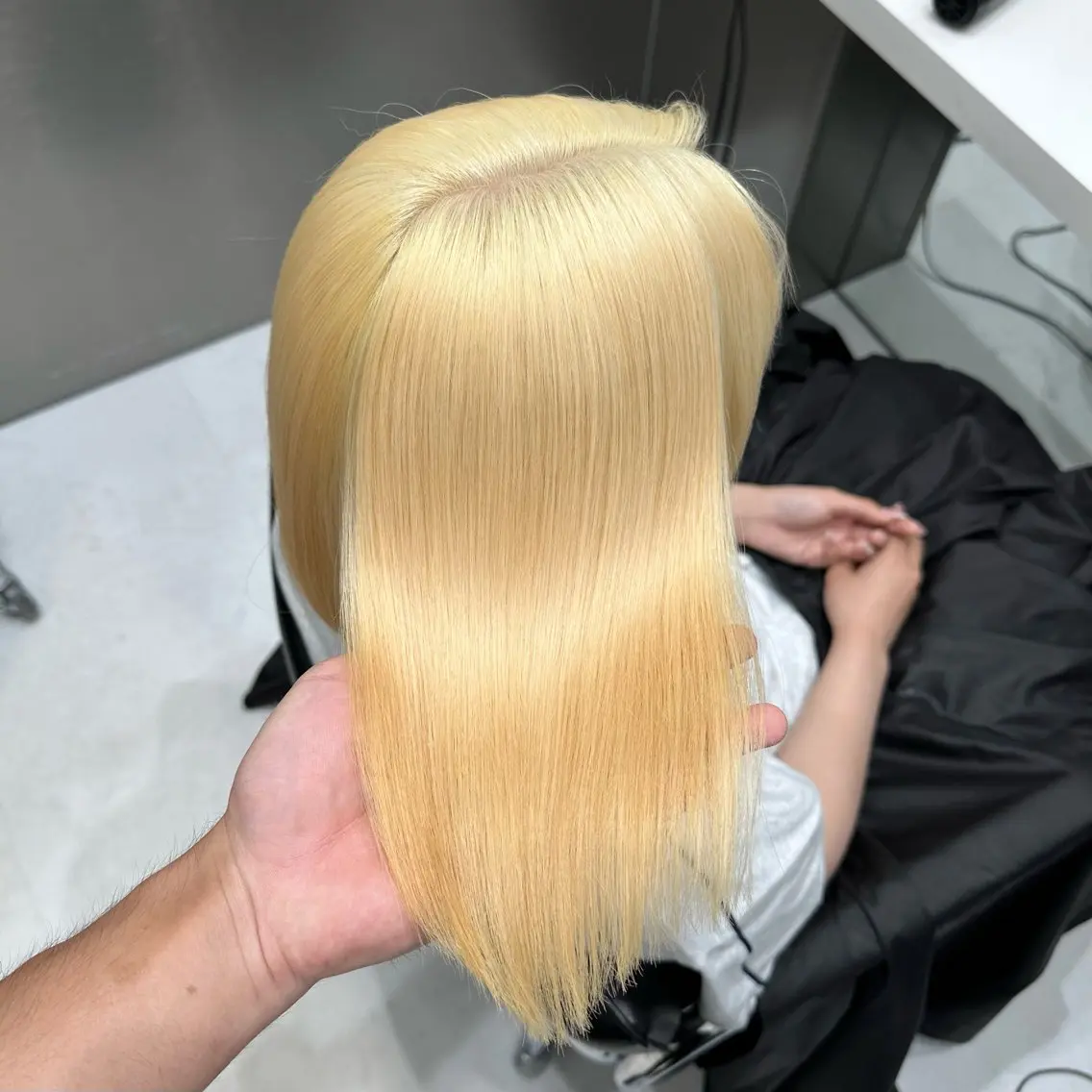 ロング カラー ヘアカラー 💫艶ハイトーン×髪 質改善💫リュウトのヘアスタイル