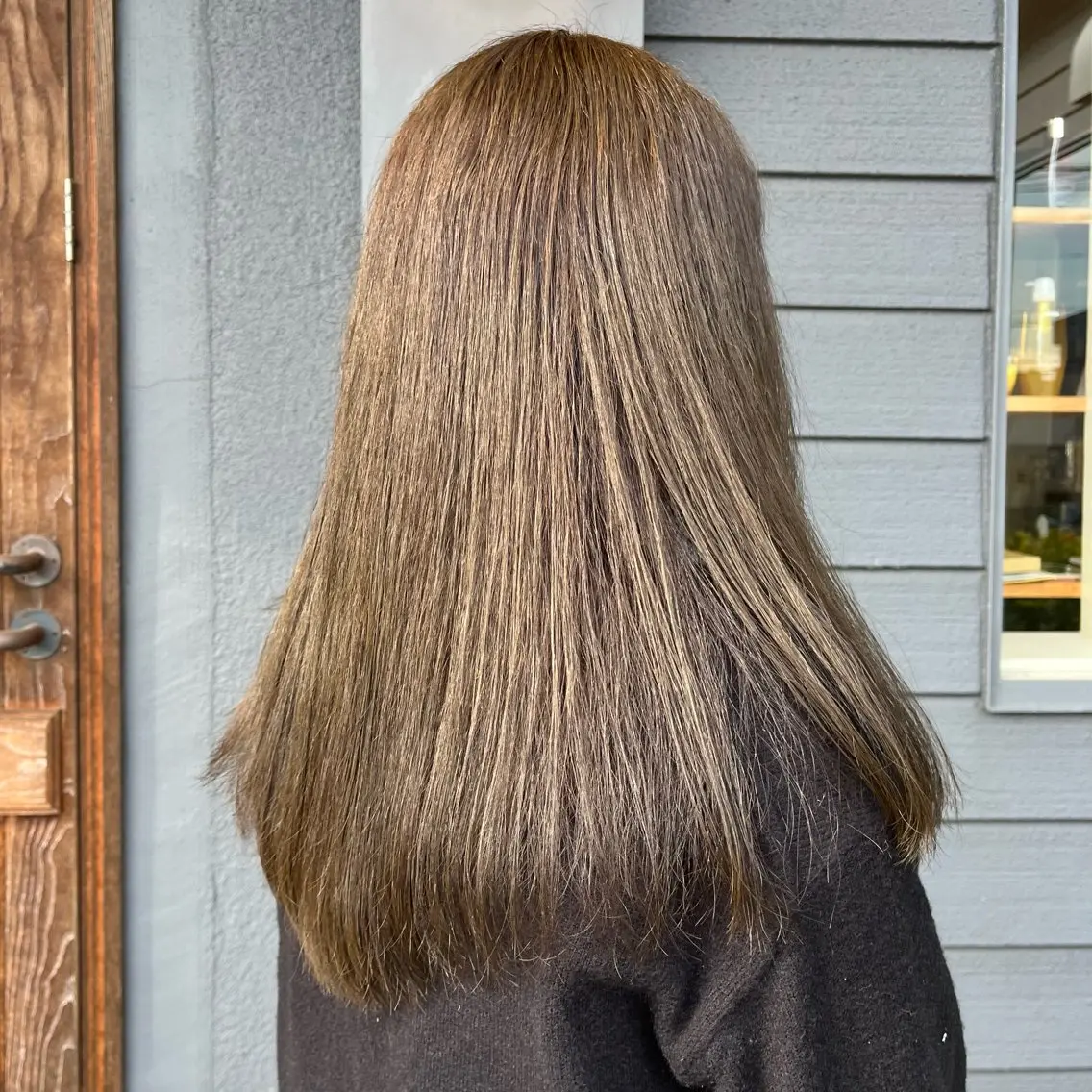 ロング カラー カット ヘアカラー シマダ ユウナのヘアスタイル