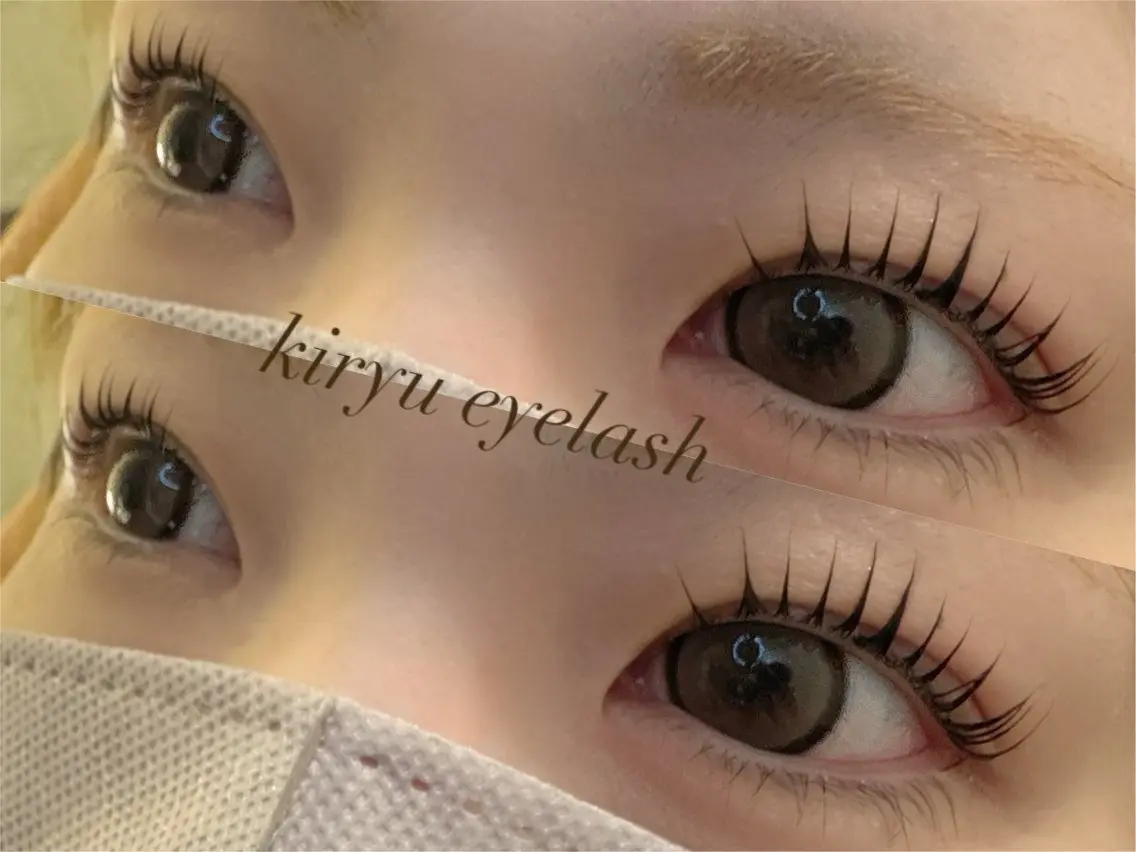 マツエク・マツパ マツパ kiryu eyelashのマツエク・マツパデザイン
