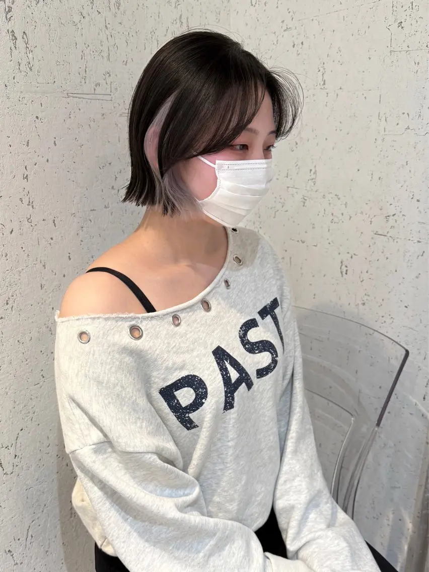 ショート カラー カット ヘアカラー トリートメント mai / linoah˚✧のヘアスタイル