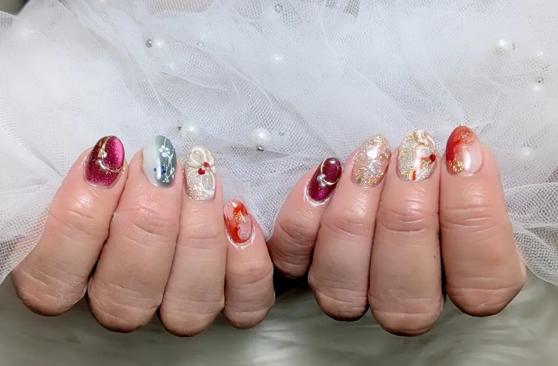 ネイル ハンドネイル m&pPrivate nailsalonのネイルデザイン
