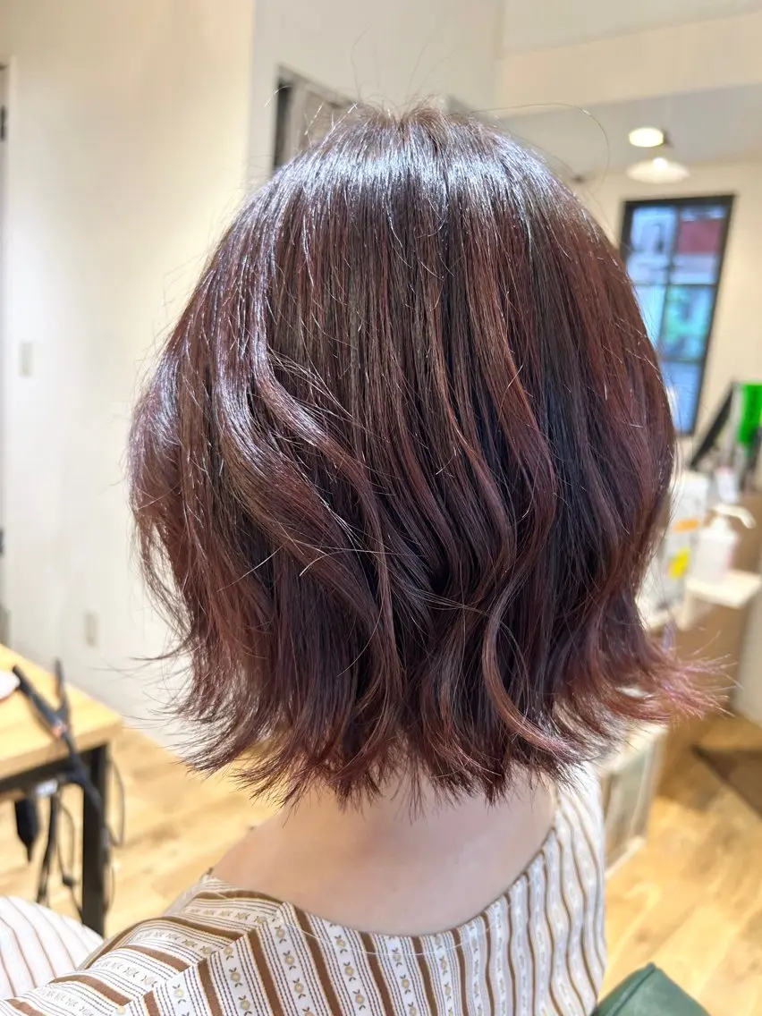 ショート カラー 艶カラー /Chitose🎀のヘアスタイル