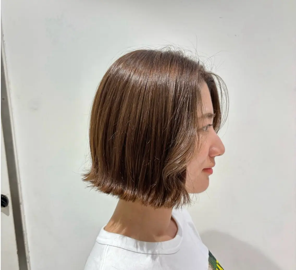 カラー 佐藤 ななせのヘアスタイル