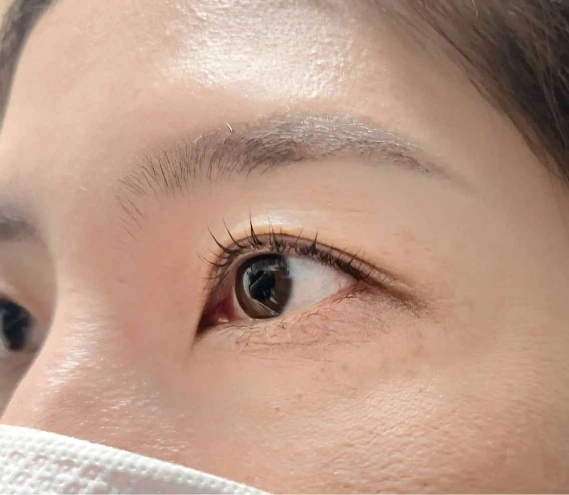 マツエク・マツパ ケラチンラッシュリフト シルク マツパ eyelist Asamiのマツエク・マツパデザイン