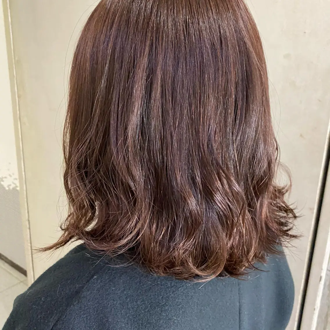 ミディアム カラー 清村 和音のヘアスタイル