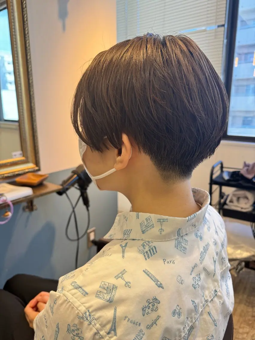 ショート ハンサムショート ショートヘア スタイリスト まことのヘアスタイル