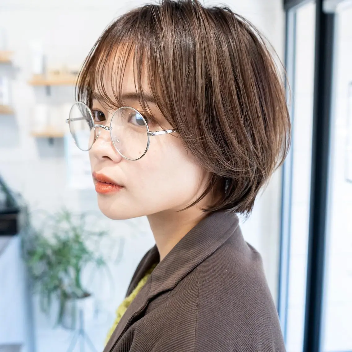 ショート ショートヘア カット トリートメント 天王寺韓国ヘア✨ /髪質改善/小山歓実のヘアスタイル