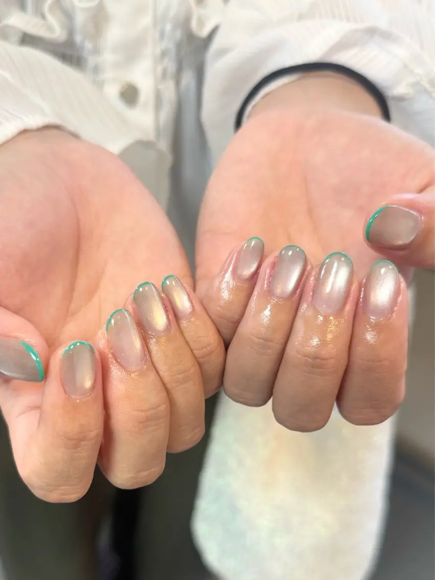ネイル フレンチネイル ハンドネイル NailByua 武蔵新城徒歩4分のネイルデザイン