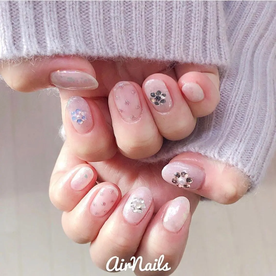 ネイル ハンドネイル フットネイル ♡ airnails ♡のネイルデザイン