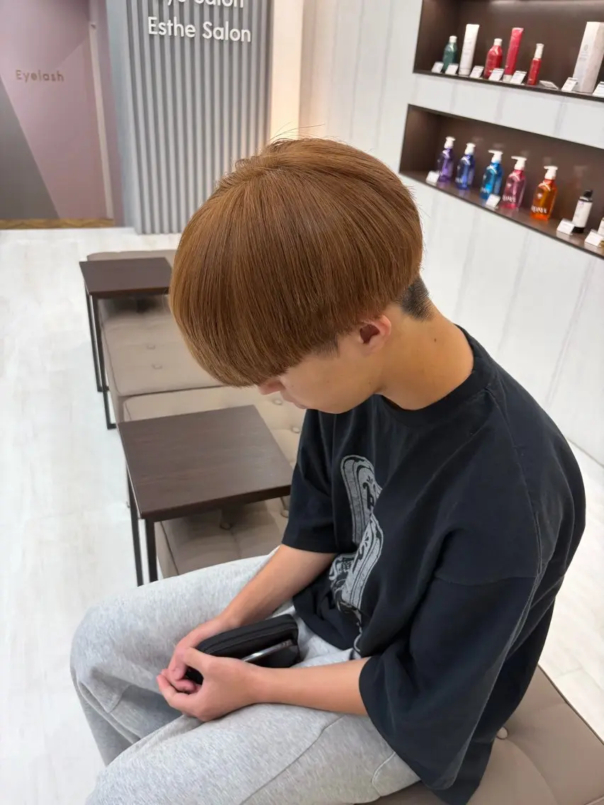 メンズ カット ヘアカラー メンズ/￥2900～ EARTH/山崎開世のヘアスタイル