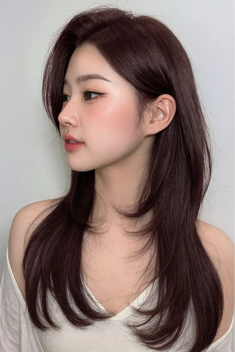 セミロング カット ヘアカラー トリートメント KANA🌷 髪質改善のヘアスタイル