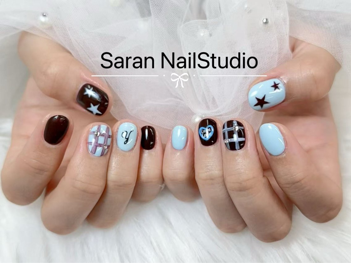 ネイル miho💦 Saran nailのネイルデザイン