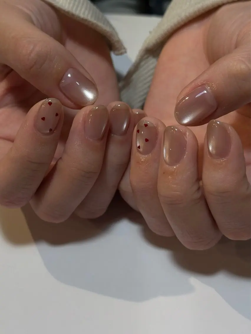 ネイル ハート Manon Yuiのネイルデザイン