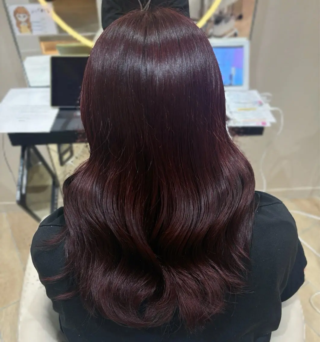 カラー ヘアカラー 🎀 暖色/ツヤ髪 🍓/ Konoeのヘアスタイル