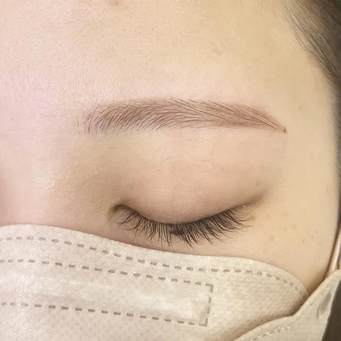 ショート カラー パーマ ヘアアレンジ メンズ ネイル マツエク・マツパ アイブロウ elblink risaのマツエク・マツパデザイン