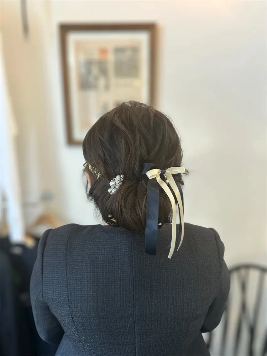 ロング ヘアアレンジ 岩村 夏姫のヘアスタイル