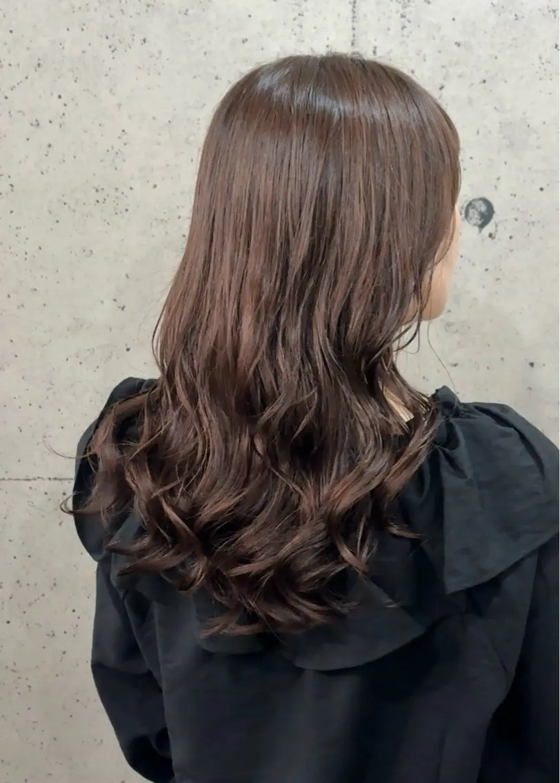 ロング パーマ デジタルパーマ 大澤 直也のヘアスタイル