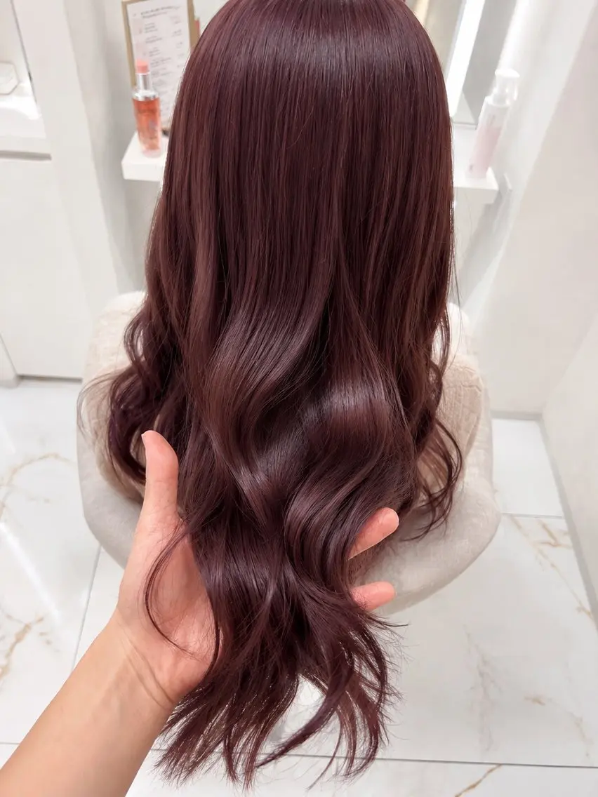 ロング カット ヘアカラー トリートメント デザインカラー特化 ⚜️SHUTOのヘアスタイル