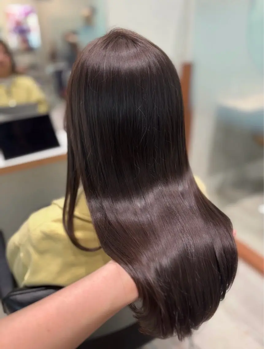 ロング カラー 髪質改善 ralme/sol 髪質改善のヘアスタイル