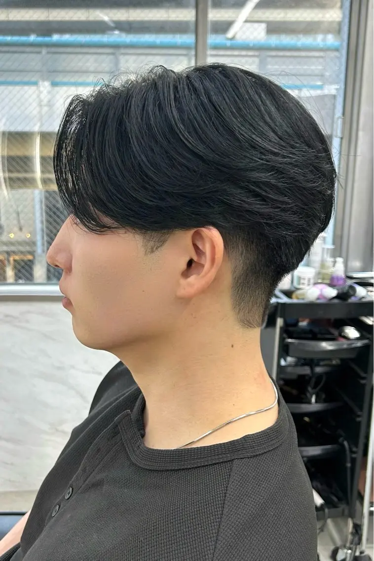 ショート カラー メンズ カット ヘアセット メンズスタイリスト 前田雄輝のヘアスタイル
