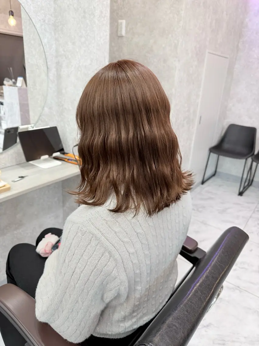ショート カラー 🌺ハイトーン🌺 矢葺 なぎさ🌺🌺のヘアスタイル