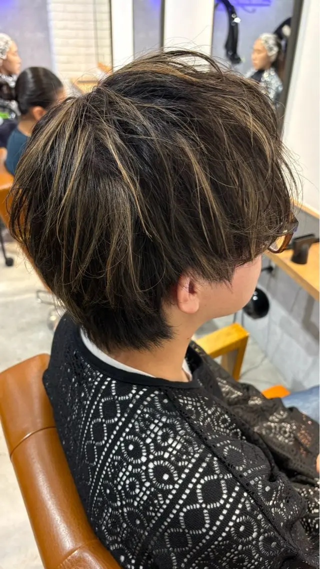 カラー メンズ 春 花（はるか）🌷のヘアスタイル