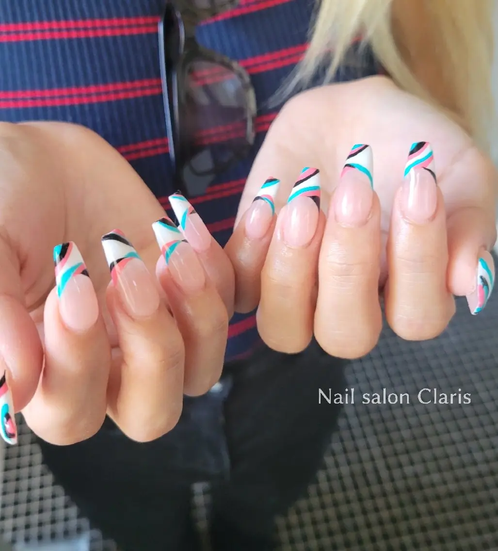 ネイル アートネイル スカルプネイル Nailsalon Clarisのネイルデザイン