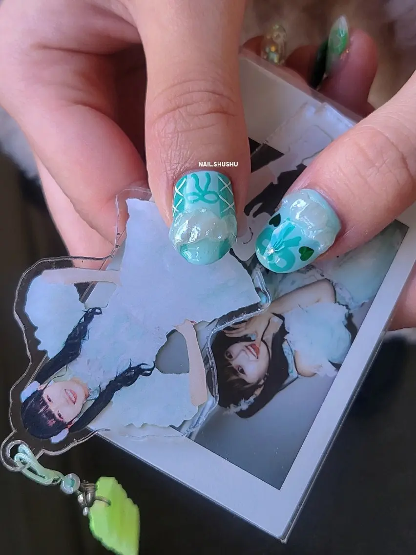 ネイル ハンドネイル 3dパーツ/流行り 👧shushu❤️のネイルデザイン