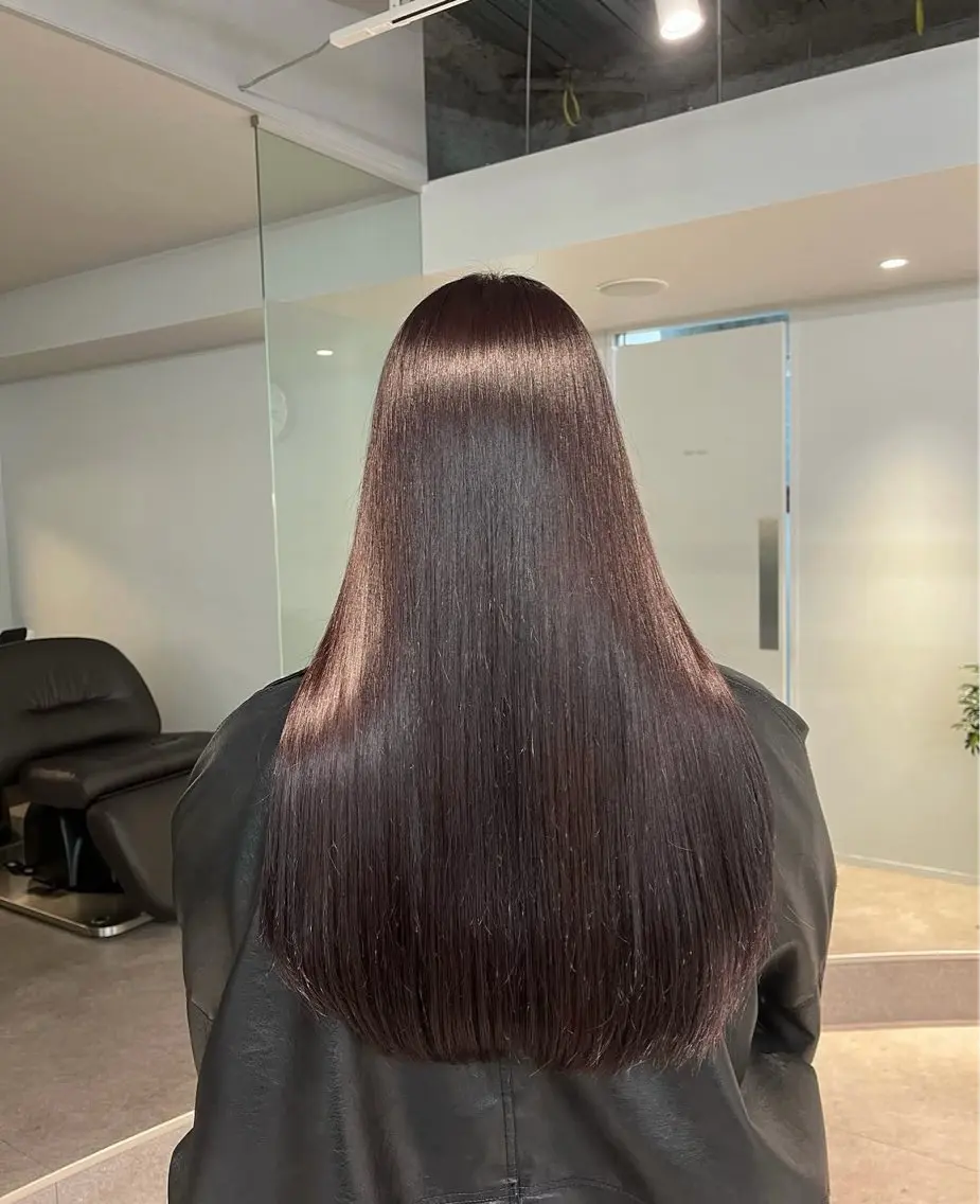 カラー ヘアカラー AYA 艶カラー／ナチュラルのヘアスタイル