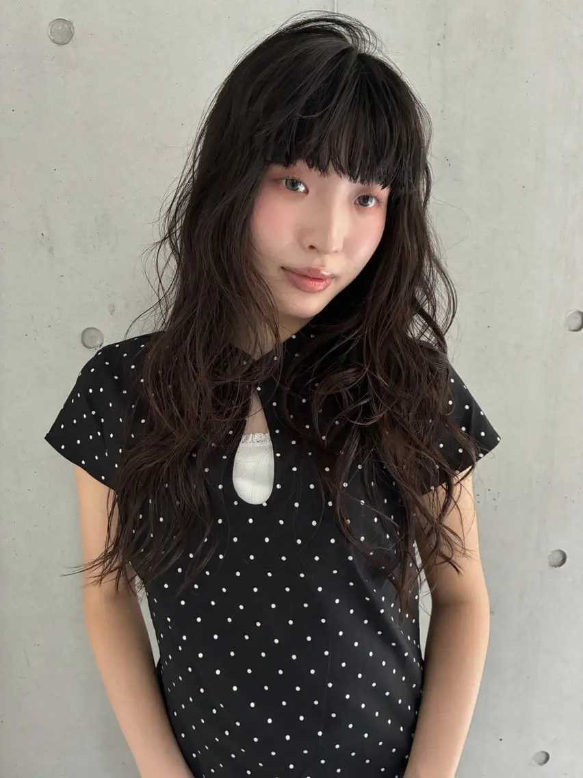 ロング カラー カット ヘアカラー ニュアンスカラー/ レイヤー/akariのヘアスタイル