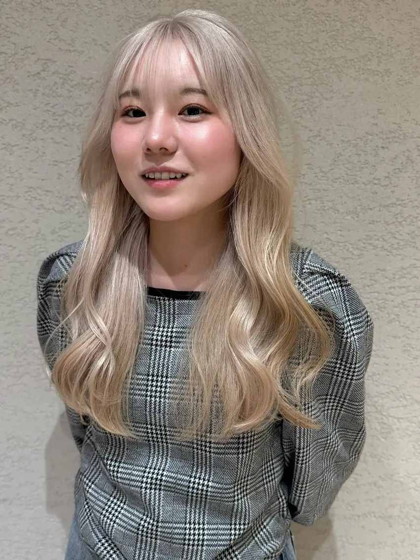 ロング ヘアカラー 🩵縮毛矯正・ボブ 岩原朋也🩵のヘアスタイル