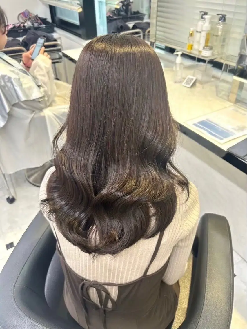 ロング カラー ヘアカラー 🍀ブラウンベージュ sakura🍀のヘアスタイル