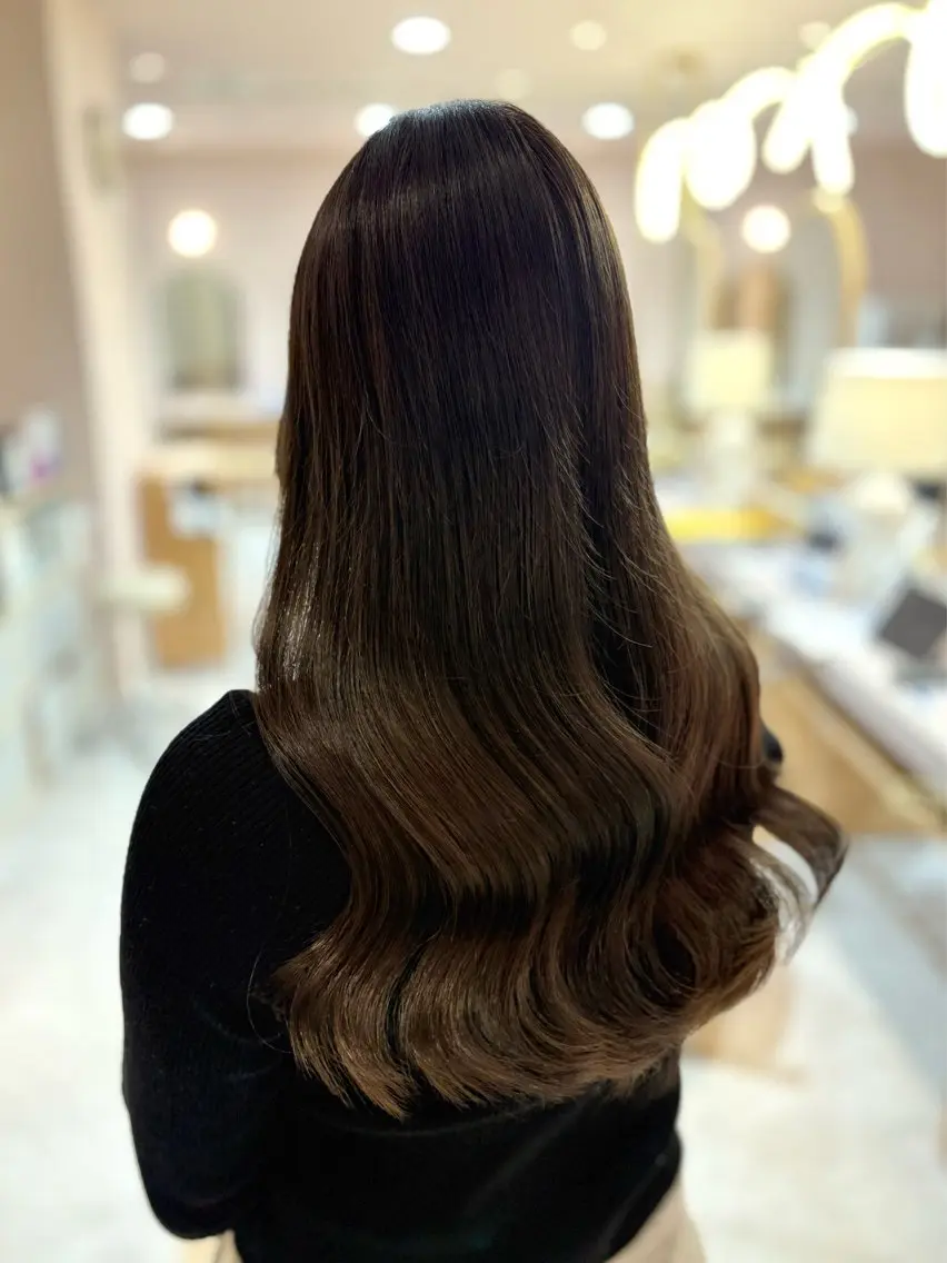 ロング カラー ヘアカラー トリートメント merc.谷本 澪のヘアスタイル