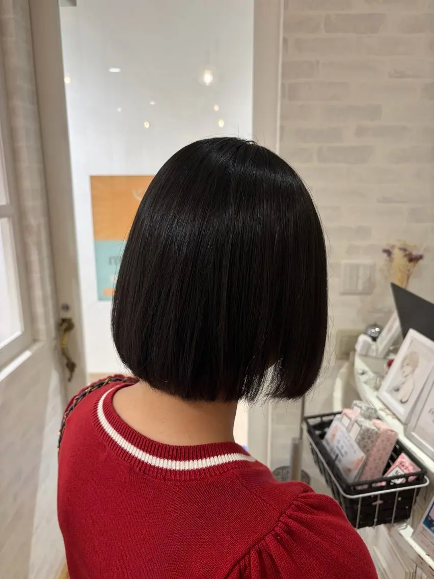 ミディアム ミディアムパーマ カット 杉山 晃太のヘアスタイル