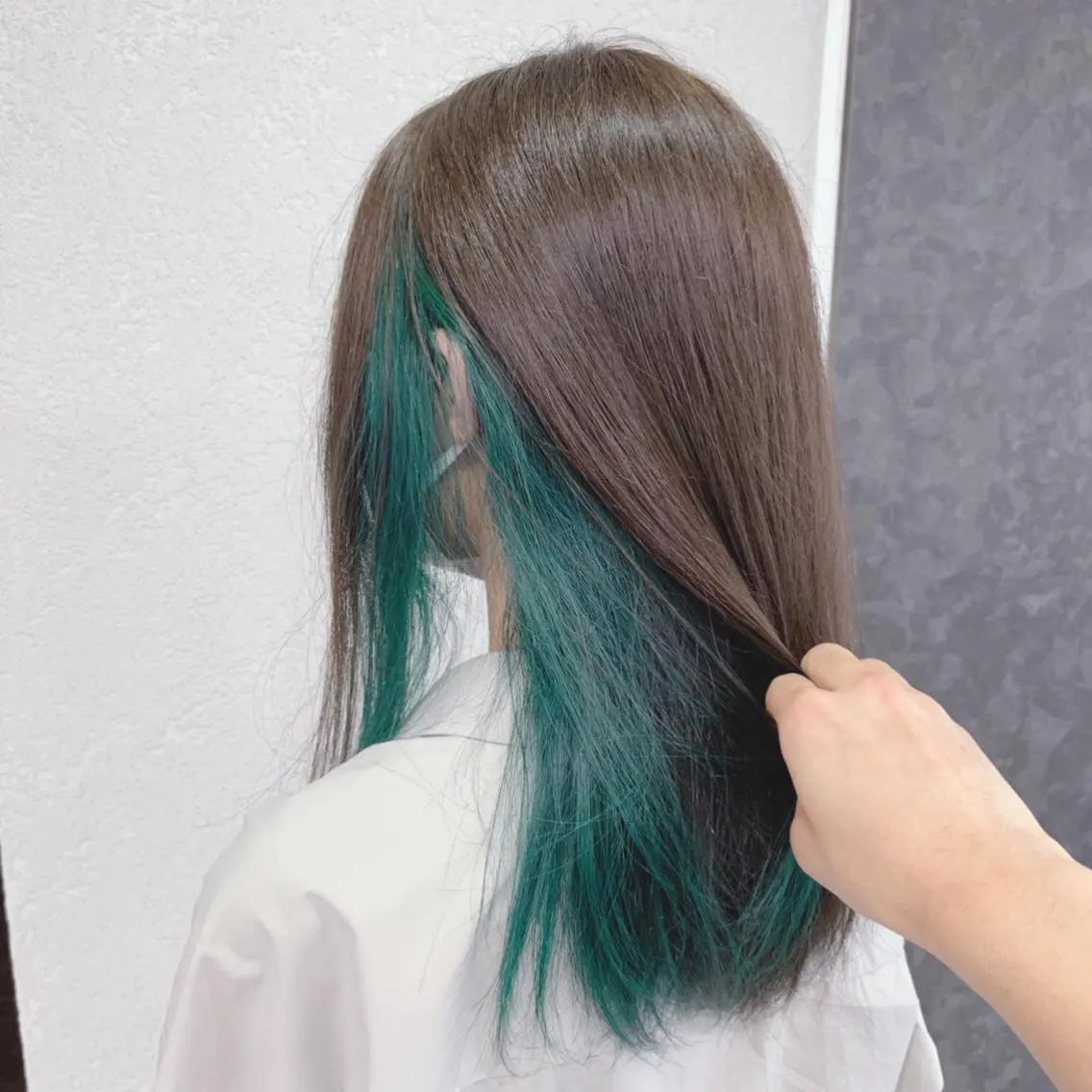 ロング カラー カット ヘアカラー トリートメント 槙川 郁弥のヘアスタイル