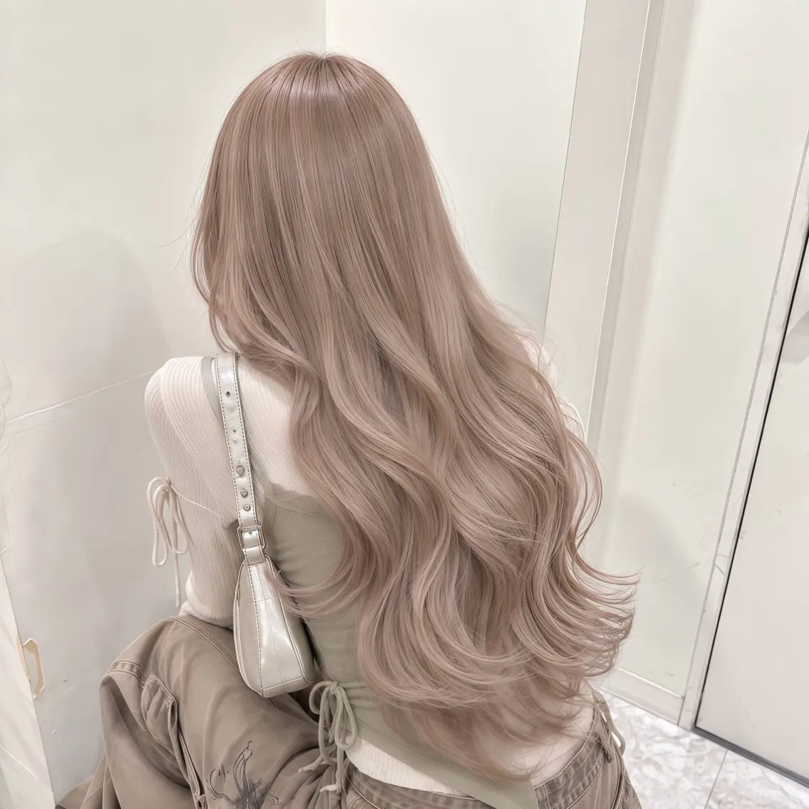 ロング カラー ヘアアレンジ ヘアカラー トリートメント ヘアセット 🧸ミルクティー特化 🧸MASAKIのヘアスタイル