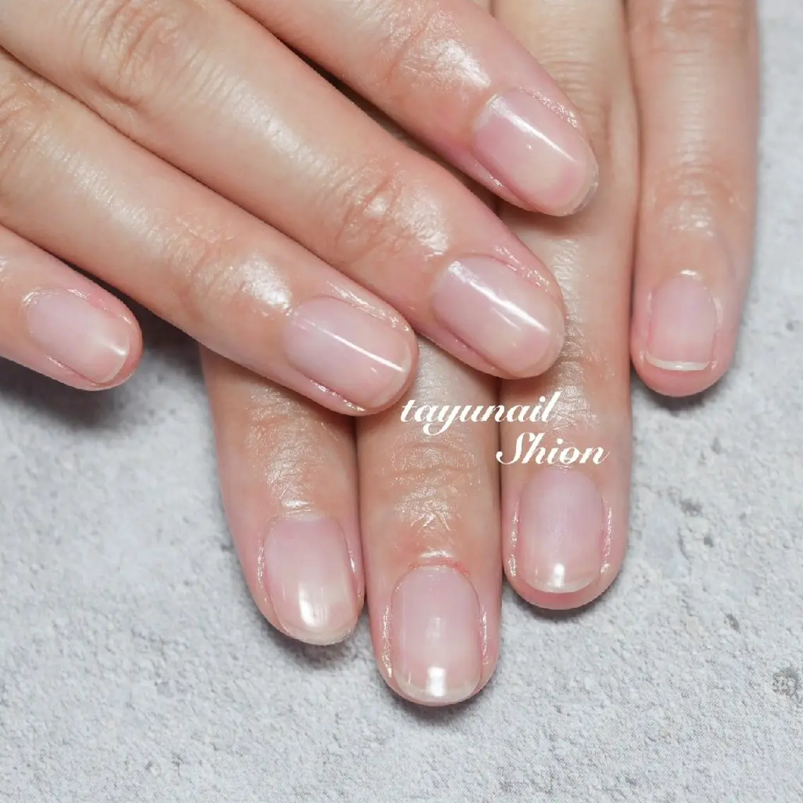ネイル ブルー ジェルネイル パラジェル 夏ネイル ネイルサロン 【たゆnail】のネイルデザイン