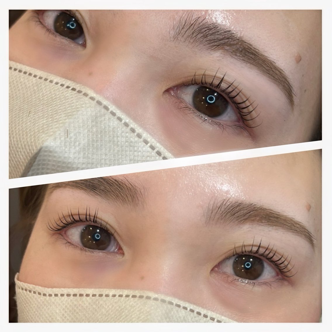ラッシュリフト/パリジェンヌ、アイブローwaxの写真