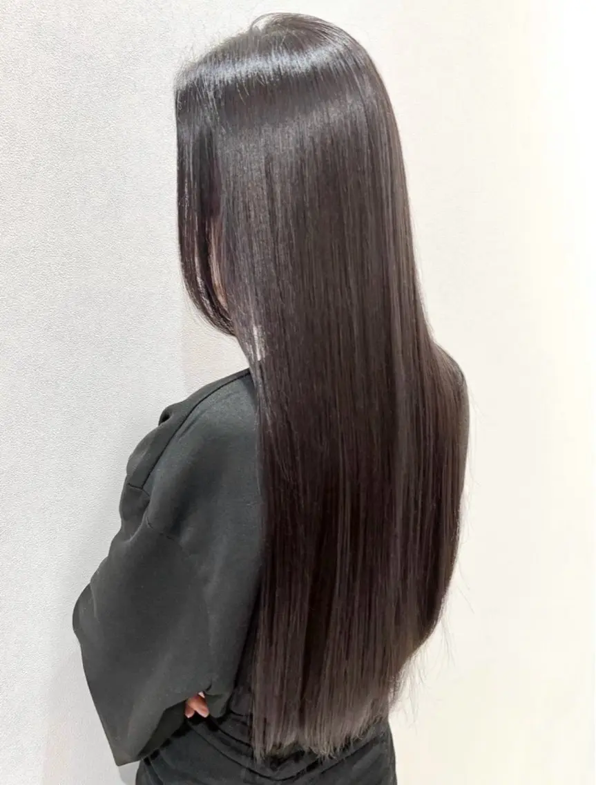 ロング カラー ヘアカラー 艶カラー🧴柳井 太壱のヘアスタイル