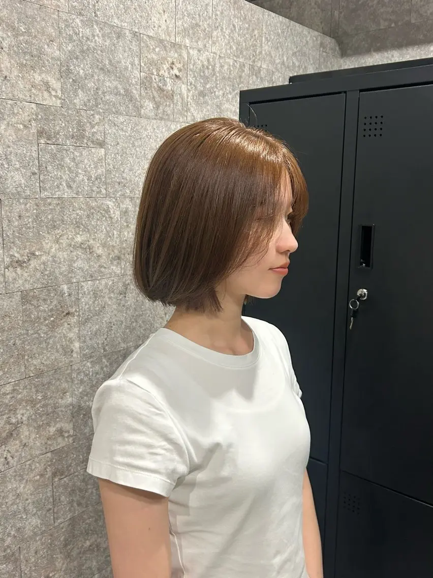 ショート カラー ヘアカラー トリートメント カラーモデル募集中 ✨hinahaのヘアスタイル