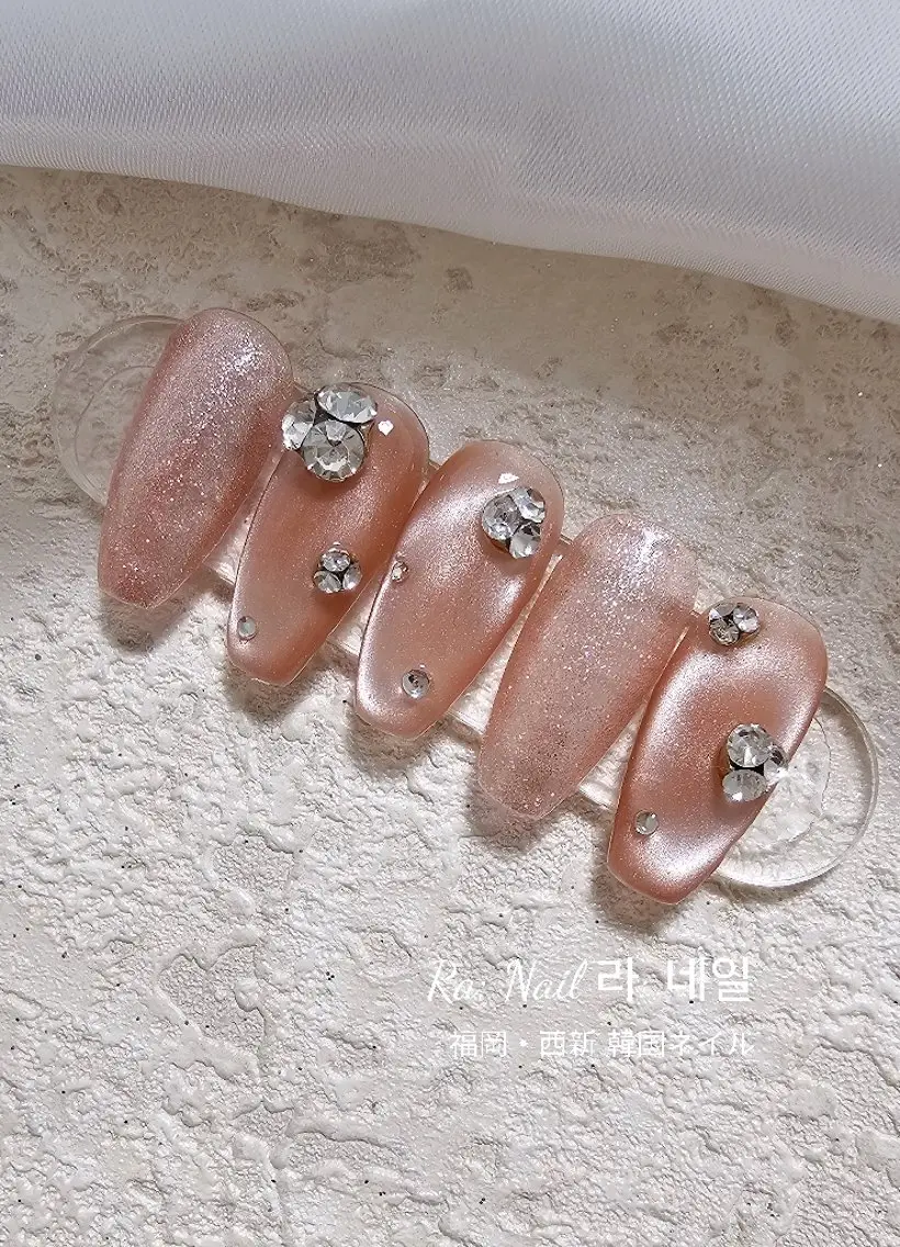 ネイル 韓国ネイル マグネットネイル その他(ネイル) Ra: Nail   라: 네일のネイルデザイン