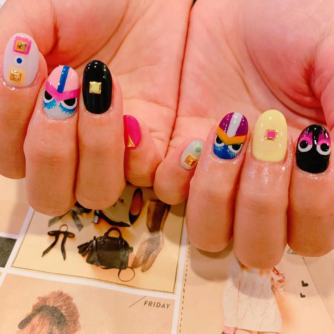 ネイル ハンドネイル にしぐち はるかのネイルデザイン