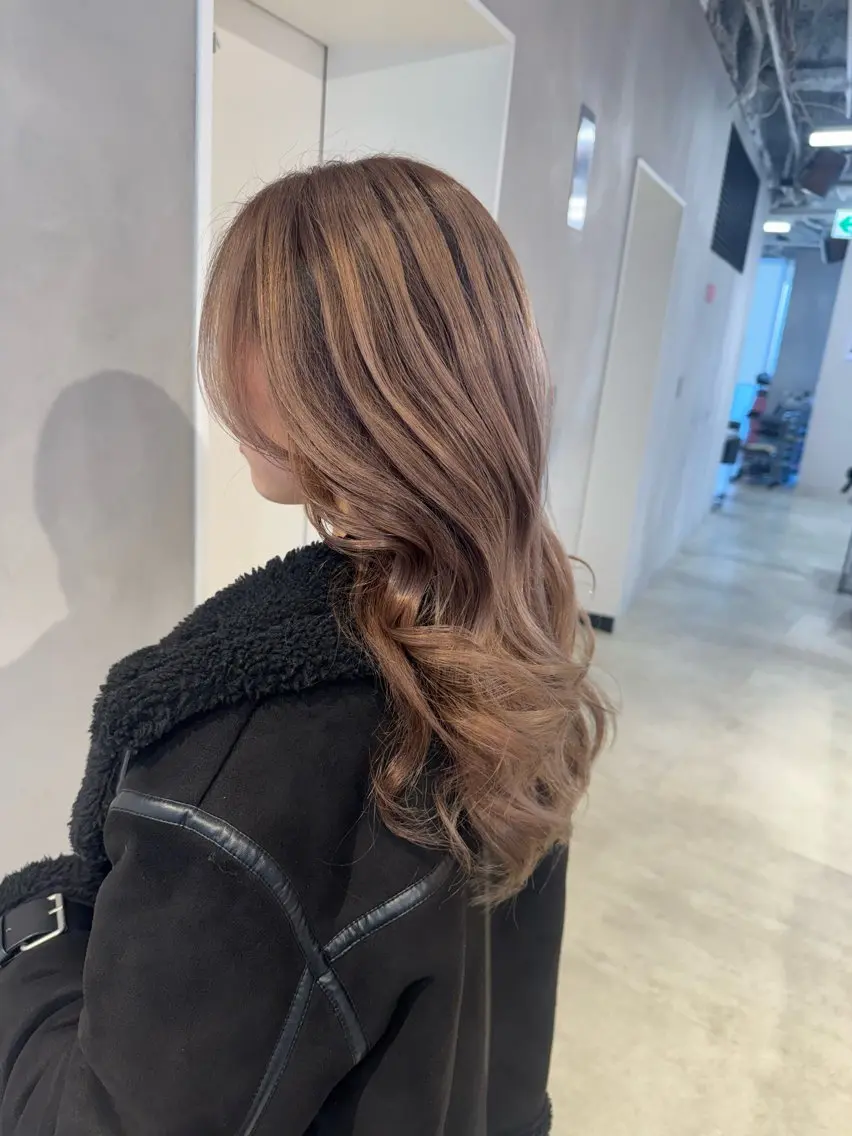 カラー カット ヘアカラー トリートメント 透明感カラー✨艶髪 制作🌱山根あゆみのヘアスタイル