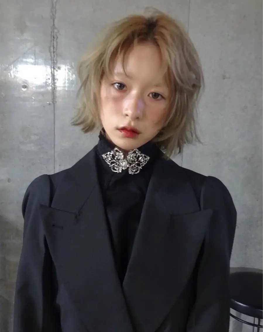 ショート カラー ヘアアレンジ ヘアカラー Tei /ileのヘアスタイル