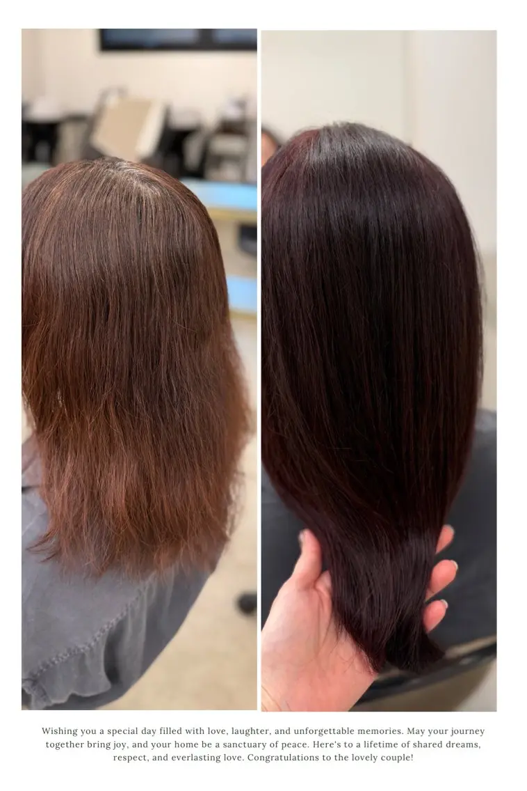 カラー ヘアカラー 艶髪カラー💫 SHIMAのヘアスタイル
