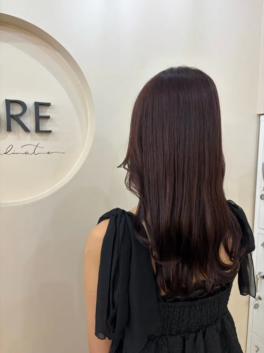 セミロング ハイライト LoRE🎀塩崎莉子 /カットモデル募集中のヘアスタイル