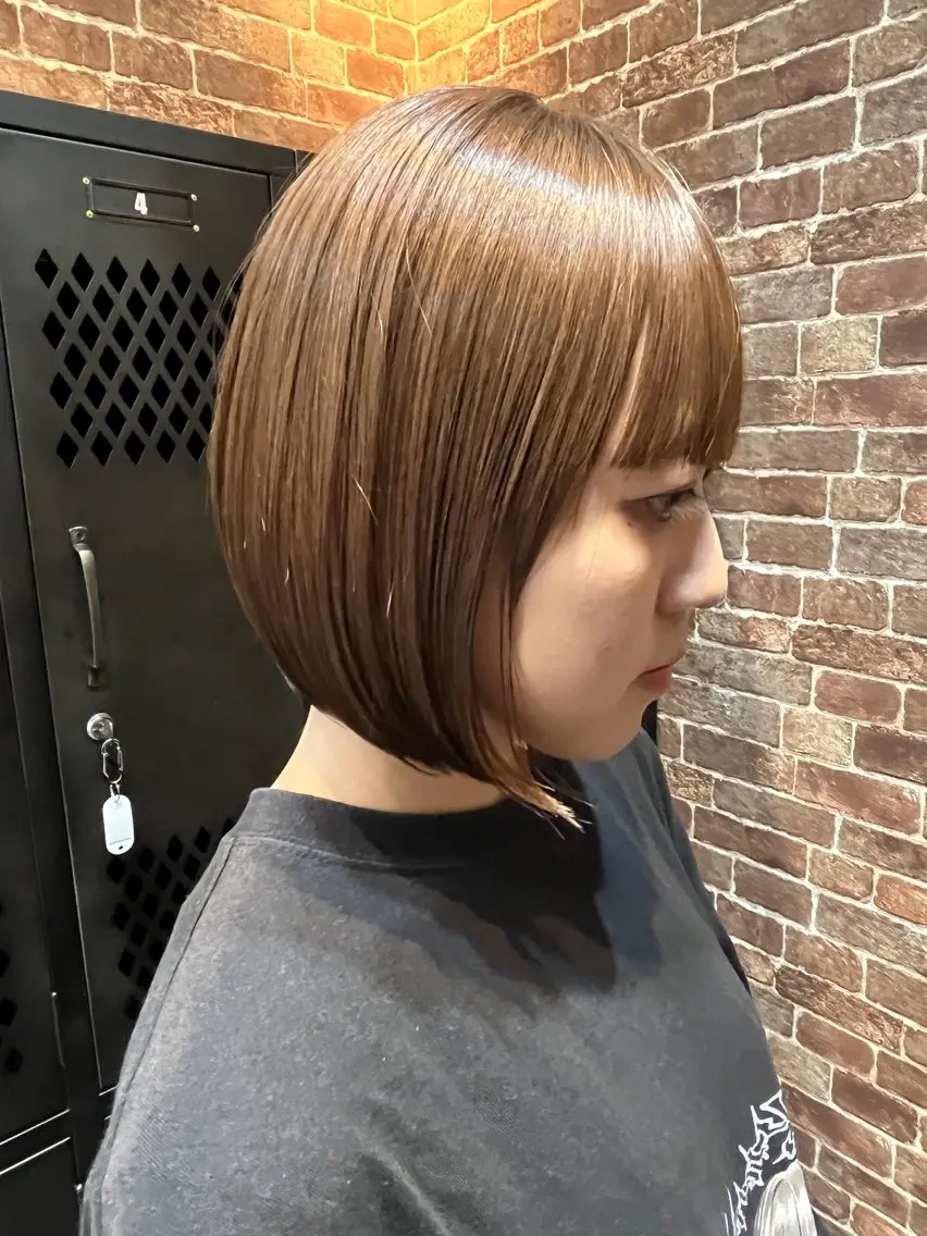 ショート カラー メンズ 久木原 ゆりのヘアスタイル