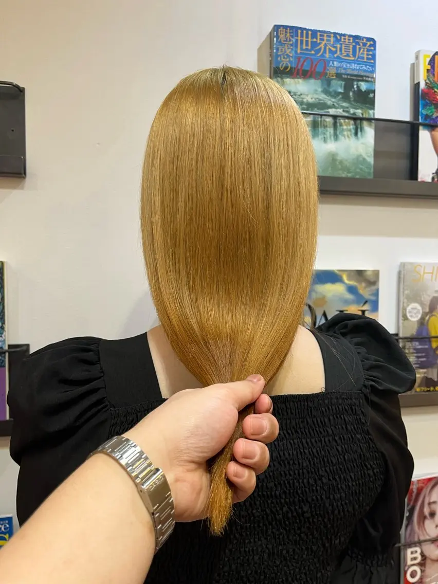 ロング 髪質改善 杉原 駿亮のヘアスタイル