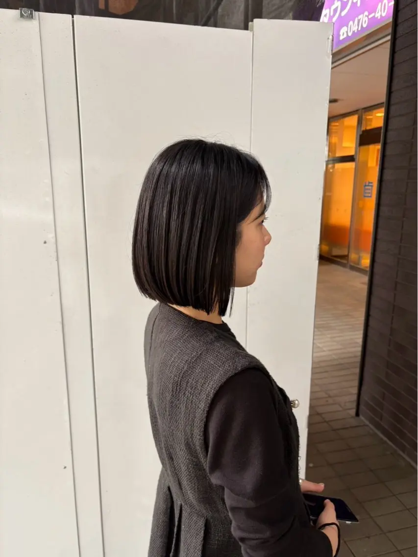 カット オオイシ ミライのヘアスタイル