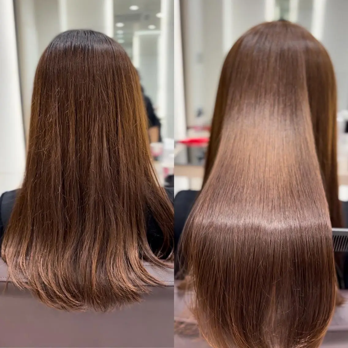セミロング EIGHT plum TOKIOリミテッドのヘアスタイル